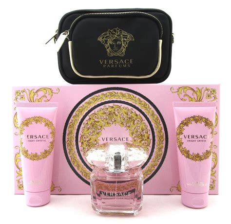 bright crystal Versace gift set